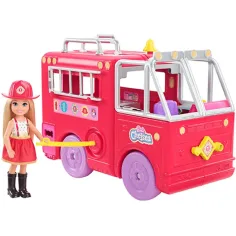 Barbie: Hračkový set hasičského auta Chelsea - Mattel obrázek 2