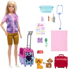 Barbie: Kariérní panenka záchranářka divokých zvířat s doplňky - Mattel obrázek 3