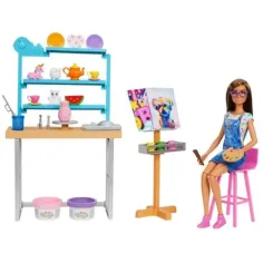 Barbie: Herní set relaxační studio s panenkou - Mattel obrázek 3