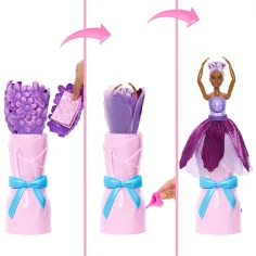 Barbie Odhalení: Panenka s překvapením Květinové kouzlo - Sedmikráska - Mattel obrázek 3