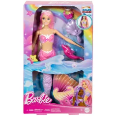 Barbie: Panenka s měnící se barvou ploutví a doplňky - Mattel obrázek 7