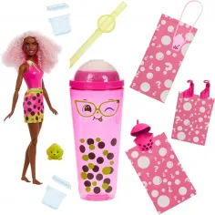 Barbie: Slime Reveal Bublinková párty Růžová panenka - Mattel obrázek 2