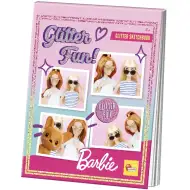 Barbie Třpytivý kreslící sešit - Lisciani