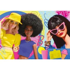 Barbie a její přátelé 2x60dílné maxi podlahové puzzle 50x35 cm – Lisciani obrázek 2
