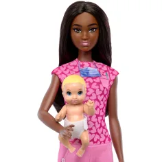 Barbie dětská lékařka s hnědými vlasy - herní set kariéra - Mattel obrázek 4