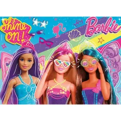 Barbie magický svět 4x48dílné maxi podlahové puzzle 35x25cm - Lisciani obrázek 4