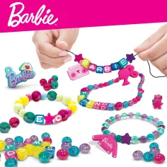 Barbie módní kabelka na výrobu šperků s korálky – Lisciani obrázek 3