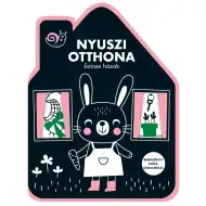 Barevné domy - Králíčkův domov, dětská kniha s plyšovými stránkami