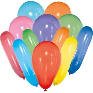 Barevné party balónky – sada 30 ks