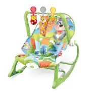 Barevné vibrační lehátko pro miminko