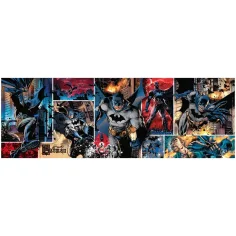 Batman 1000dílné panoramatické puzzle s plakátem - Clementoni obrázek 2