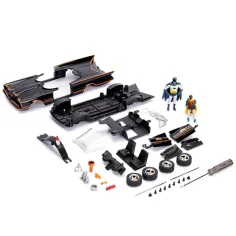 Batman: Animovaný klasický televizní Batmobil sestavitelný kovový auto 1/24 - Simba Toys obrázek 5