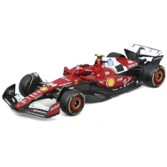 Bburago: Ferrari SF-25 F1 závodní vůz kovový model 1/43 (Charles Leclerc #16) obrázek 2