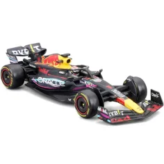 Bburago: Red Bull RB19 F1 závodní auto kovový model 1/43 (Max Verstappen #1, Miami GP speciální edice, s helmou) obrázek 2