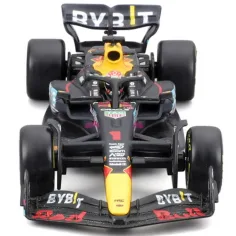 Bburago: Red Bull RB19 F1 závodní auto kovový model 1/43 (Max Verstappen #1, Miami GP speciální edice, s helmou) obrázek 3