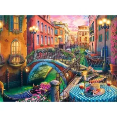 Benátský večerní idylka 3000dílné puzzle - Trefl obrázek 2