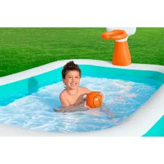 Bestway: Dunk N Splash™ bazén s basketbalovým prknem 251x168x102cm obrázek 3