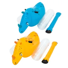 Bestway: Kids Rhino bazénová hračka ve tvaru nosorožce 2 ks pro děti 148 x 89 x 61 cm