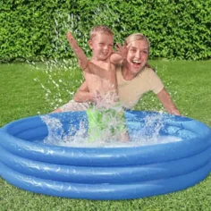 Bestway: Nafukovací dětský bazén se třemi kruhy 102 cm x 25 cm obrázek 2