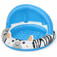 Bestway: Safari Sun™ zebrový brouzdaliště s ochranou stříškou Ø 97 x 66 cm