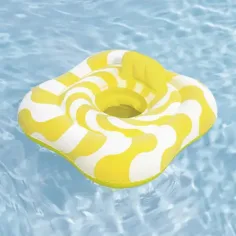 Bestway: Swim Safe dětský nafukovací kruh se dvěma kroužky a sedátkem 79 cm obrázek 3