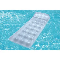 Bestway: stříbrná průhledná nafukovací matrace 175x63x26 cm obrázek 2