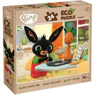 Bing a Flop pečou sušenky 24dílné Eco puzzle 70x50 cm – Lisciani