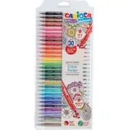 Birello Color Relax oboustranný smazatelný fix készlet 30 ks - Carioca