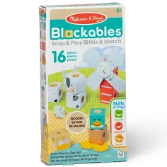 Blockables: Farm přátelé dřevěná stavebnice - Melissa & Doug