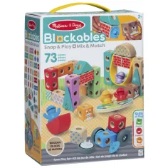 Blockables: Městská dřevěná stavebnice - Melissa & Doug