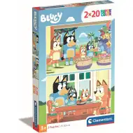 Bluey 2x20ks supercolor puzzle - Clementoni