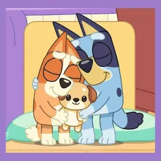 Bluey 3 v 1 20-36-50dílné puzzle - Trefl obrázek 2