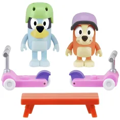 Bluey: Sada figurek Bluey a Bingo - zábava na koloběžce obrázek 2