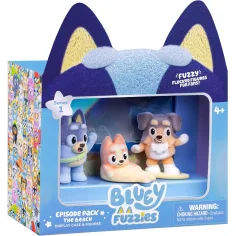 Bluey Fuzzies 3dílná sada epizod - Pláž