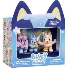 Bluey Fuzzies Epizoda 3dílná sada - kouzelný xylofon