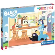 Bluey a jeho rodina 104ks puzzle - Clementoni