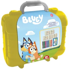 Bluey kreativní sada razítek v kufříku - Multiprint