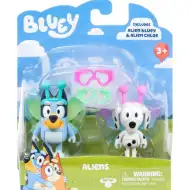 Bluey mimozemšťané: Sada figurek Bluey a Chloe