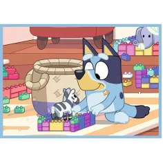 Blueyho svět 4 v 1 12-15-20-24 dílků puzzle - Trefl obrázek 5