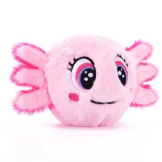 Bouncibles: Skákací plyšový míček - Bubbles, růžový axolotl obrázek 2