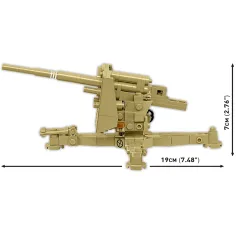 COBI: 2. světová válka 8,8 cm Flak 18 stavebnice (3141) obrázek 4