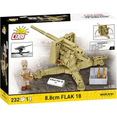COBI: 2. světová válka 8,8 cm Flak 18 stavebnice (3141) obrázek 5