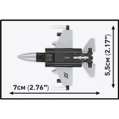 COBI: Armed Forces F-16D Fighting Falcon stavebnice (5941) obrázek 4