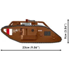 COBI: Mark V (Male) č. 9199 stavebnice (2995) obrázek 8