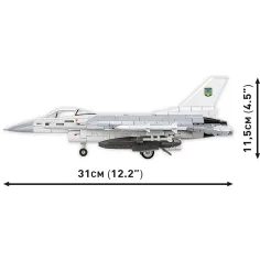 COBI: Ozbrojené síly F-16AM Fighting Falcon stavebnice (5893) obrázek 6