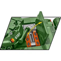 COBI: Ozbrojené síly T-72 (Východní Německo/Sovětský svaz) stavebnice tanku (2625) obrázek 5