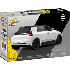COBI: Renault 5 E-Tech bílý stavebnicový automobil (24675) obrázek 5