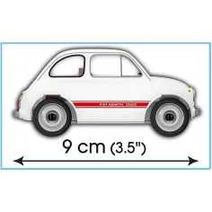 COBI: Stavebnice Fiat Abarth 595 (24524) obrázek 4