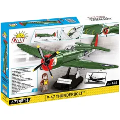COBI: Stavebnice P-47 Thunderbolt z 2. světové války (5737) obrázek 6