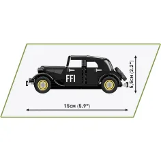COBI: Stavebnice auta Citroën Traction 11CV BL (2266) obrázek 3